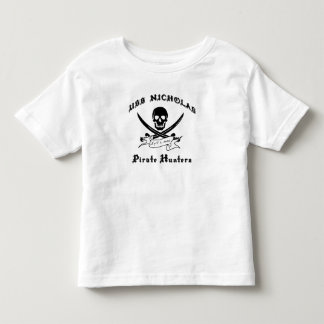 La camisa del niño de los cazadores del pirata de