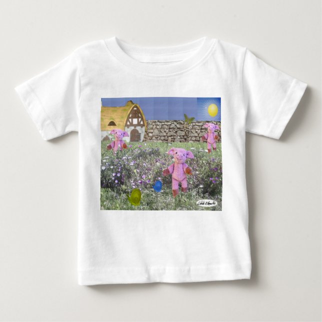 La camisa del niño de tres cerditos (Anverso)