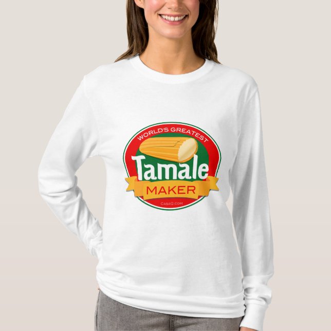 La camisa del tamal del mundo de las mujeres más (Anverso)