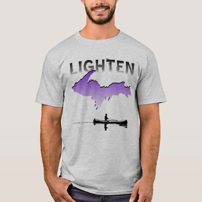 la camisa del yooper aligera para arriba (Anverso)