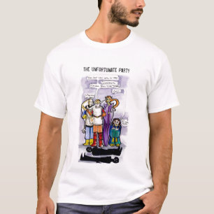 La camisa desafortunada del fiesta