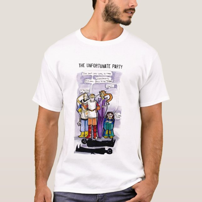 La camisa desafortunada del fiesta (Anverso)