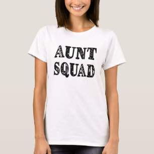 La camisa divertida de las mujeres de tía Squad