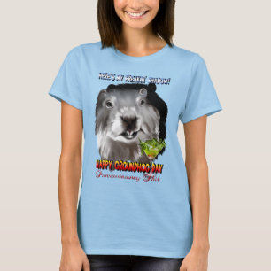 La camisa en la sombra de Punxsutawney Phil