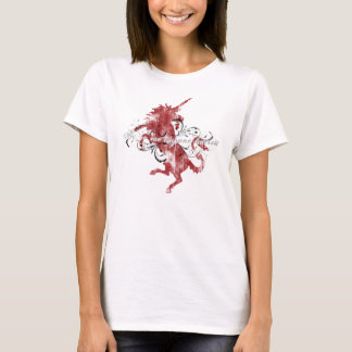La camisa ligera de las mujeres del unicornio
