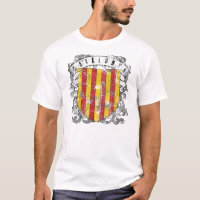La camisa ligera de los hombres de Cataluña