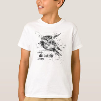 La camisa ligera de los niños del cuervo