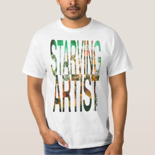 La camisa más barata de Zazzle para el artista