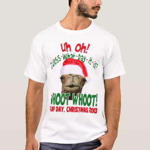 La camisa original de Santa del camello del día d