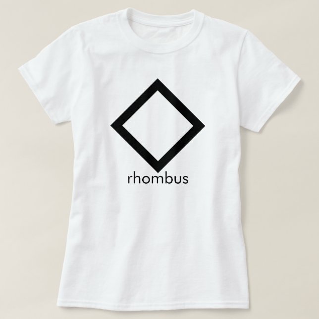 La camisa original del Rhombus (Diseño del anverso)