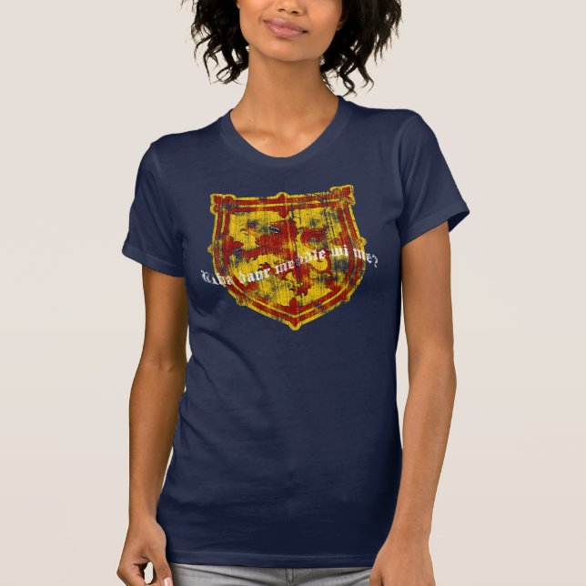 La camisa oscura de las mujeres de Escocia (Anverso)
