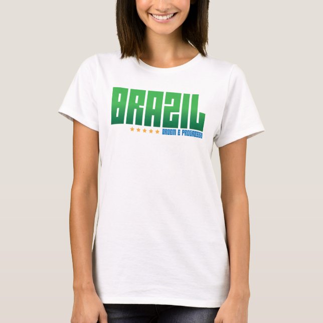 La camisa sin mangas de las mujeres del Brasil (Anverso)