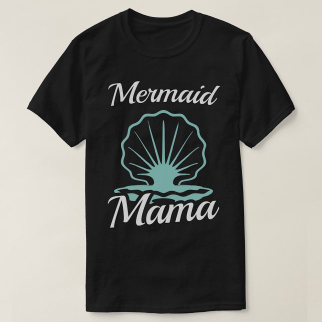 La Camisa Única De Sirena Para Los Amantes De La S (Diseño del anverso)