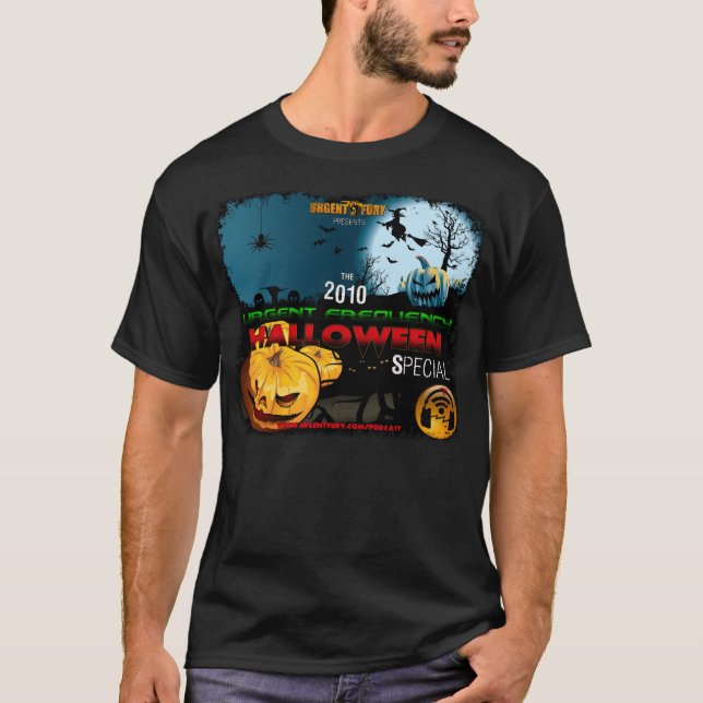 La camisa urgente del Special de Halloween de la (Anverso)