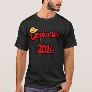 La camiseta 2016 de los hombres deplorables