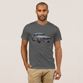 La camiseta abstracta clásica de Mustang