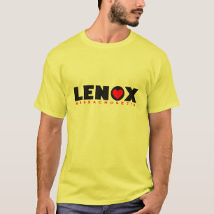La camiseta amarilla de los hombres de Luv Lenox©