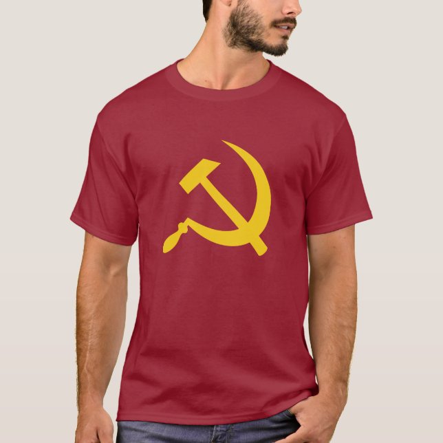 La camiseta (amarilla) de los hombres del martillo (Anverso)