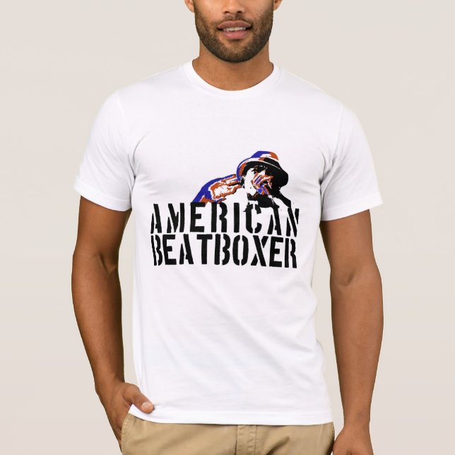 La camiseta americana de la obra clásica de (Anverso)