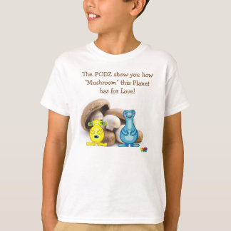 La camiseta "Amor por el planeta" del planeta PODZ