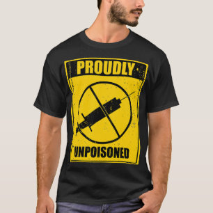 La camiseta anti va, orgullosamente no envenenada 