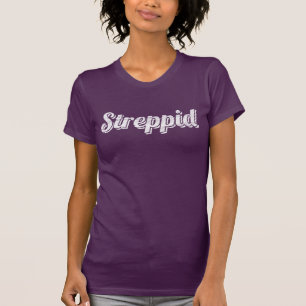 La camiseta apenada Streppid de las mujeres