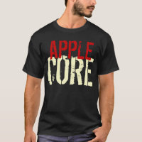 La camiseta Apple divertido quita el corazón a la