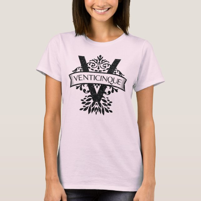 La camiseta básica de las mujeres (Anverso)