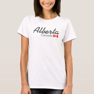 La camiseta básica de las mujeres de Alberta,