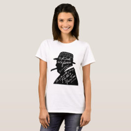 La camiseta básica de las mujeres de Churchill