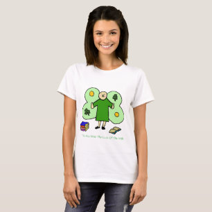La camiseta básica de las mujeres de Confuzzled