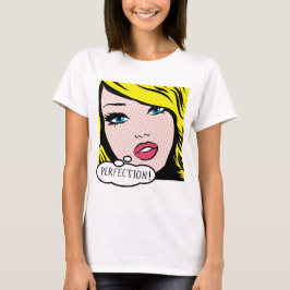 La camiseta básica de las mujeres de la