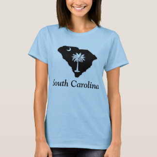 La camiseta básica de las mujeres de la luna del