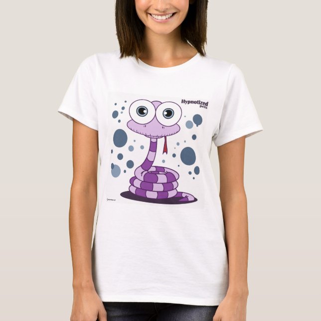 La camiseta básica de las mujeres de la serpiente (Anverso)