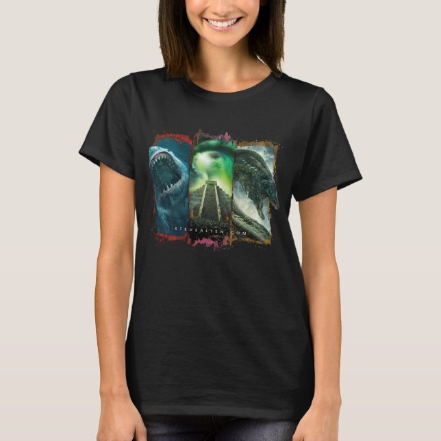 La camiseta básica de las mujeres de Steve Alten (Anverso)