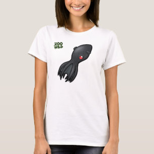 La camiseta básica de las mujeres del calamar del