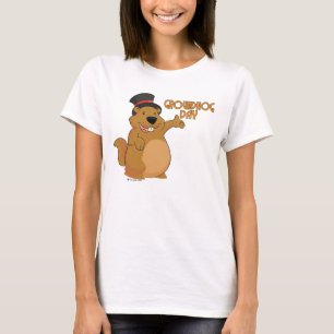 La camiseta básica de las mujeres del día de la