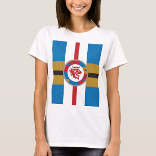 La camiseta básica de las mujeres del León Rojo
