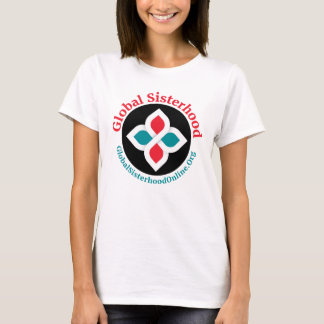 La camiseta básica de las mujeres globales de la