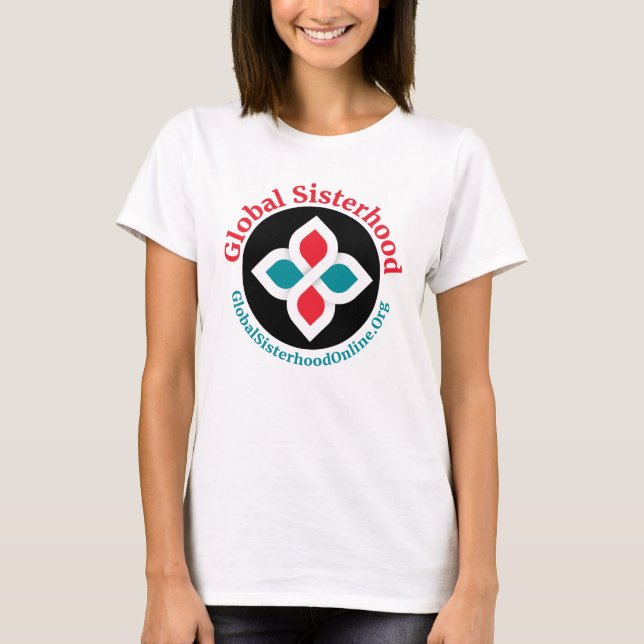La camiseta básica de las mujeres globales de la (Anverso)