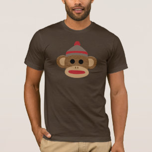 La camiseta básica de los hombres de Brown del