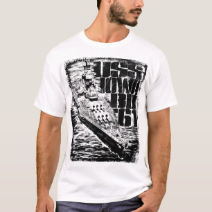 La camiseta básica de los hombres de Iowa del