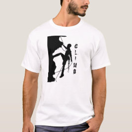 La camiseta básica de los hombres de la silueta de