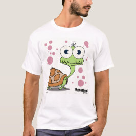 La camiseta básica de los hombres de la tortuga