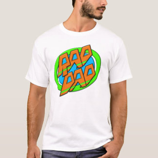 La camiseta básica de los hombres del PAPÁ del RAD