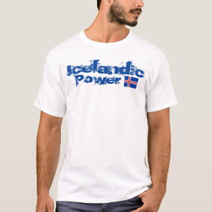 La camiseta básica de Power Hombre del islandés