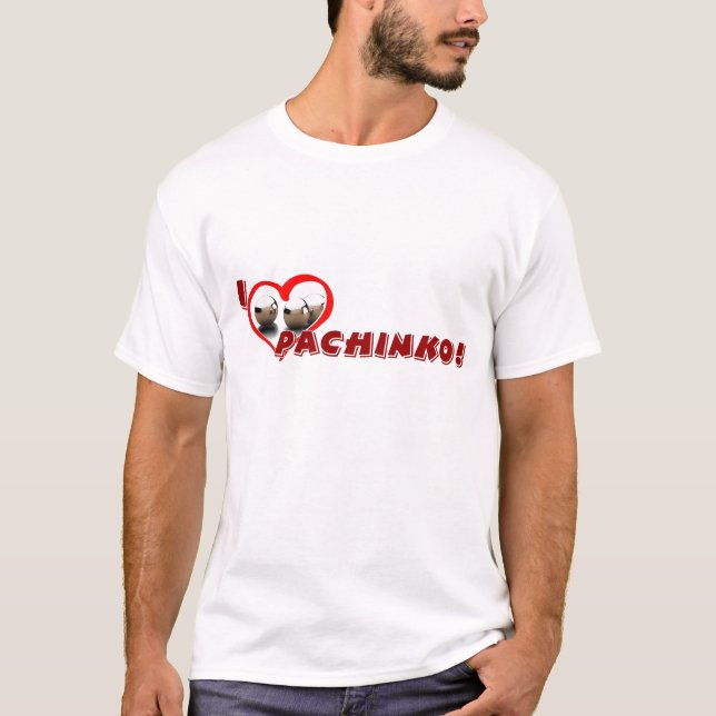 La camiseta básica del amante del Pachinko (Anverso)