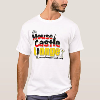 La camiseta básica del ratón del castillo de los