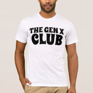 La camiseta básica masculina del GEN X CLUB
