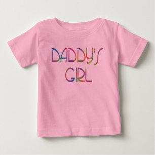 La camiseta bebé de Chica de papá